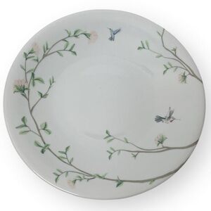 POTTERY BARN Monique Lhuillier RETIRED Meadow Pattern Salad Plates‎ Set of 4